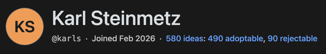 Profile counts